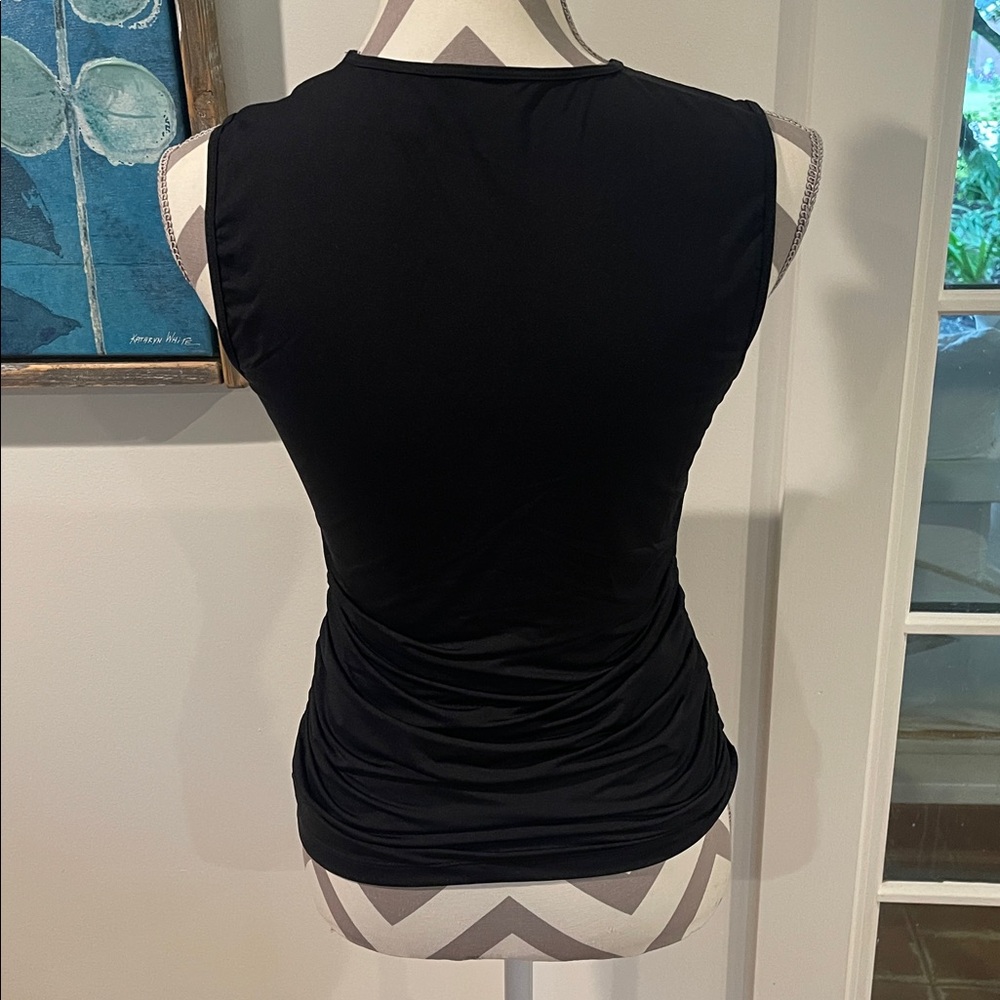 Theory Black Sleeveless Top - Picture 4 of 5
